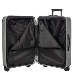 Bric's Amalfi 27" Medium Checked Spinner - Recycled Polycarbonate Hardside Luggage with Leather Trim 27 Bric's Amalfi 27" Medium Checked Spinner - Recycled Polycarbonate Hardside Luggage with Leather Trim -Luggage Pros Store Brics Amalfi 27 Checked Spinner 6