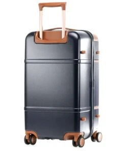 Brics Bellagio 2.0 25" Trolley Baule – Leather Trimmed Luxury Spinner Trunk -Luggage Pros Store Brics Bellagio 2 0 25 Trolley Baule 12