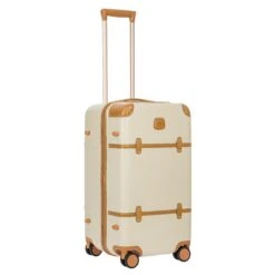 Brics Bellagio 2.0 25" Trolley Baule – Leather Trimmed Luxury Spinner Trunk -Luggage Pros Store Brics Bellagio 2 0 25 Trolley Baule 5