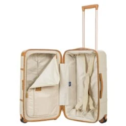 Brics Bellagio 2.0 25" Trolley Baule – Leather Trimmed Luxury Spinner Trunk -Luggage Pros Store Brics Bellagio 2 0 25 Trolley Baule 9