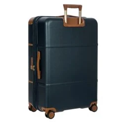 Brics Bellagio 3.0 30" Expandable Spinner Trunk - Cream with Tan Leather Trim -Luggage Pros Store Brics Bellagio 3 0 30 Spinner Trunk 8 8a5aa38b