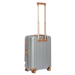 Brics Capri 2.0 21" Spinner with Front Pocket – Light Grey Polycarbonate Carry-On Luggage 35 Brics Capri 2.0 21" Spinner with Front Pocket – Light Grey Polycarbonate Carry-On Luggage -Luggage Pros Store Brics Capri 2 0 21 Spinner with Pocket 15