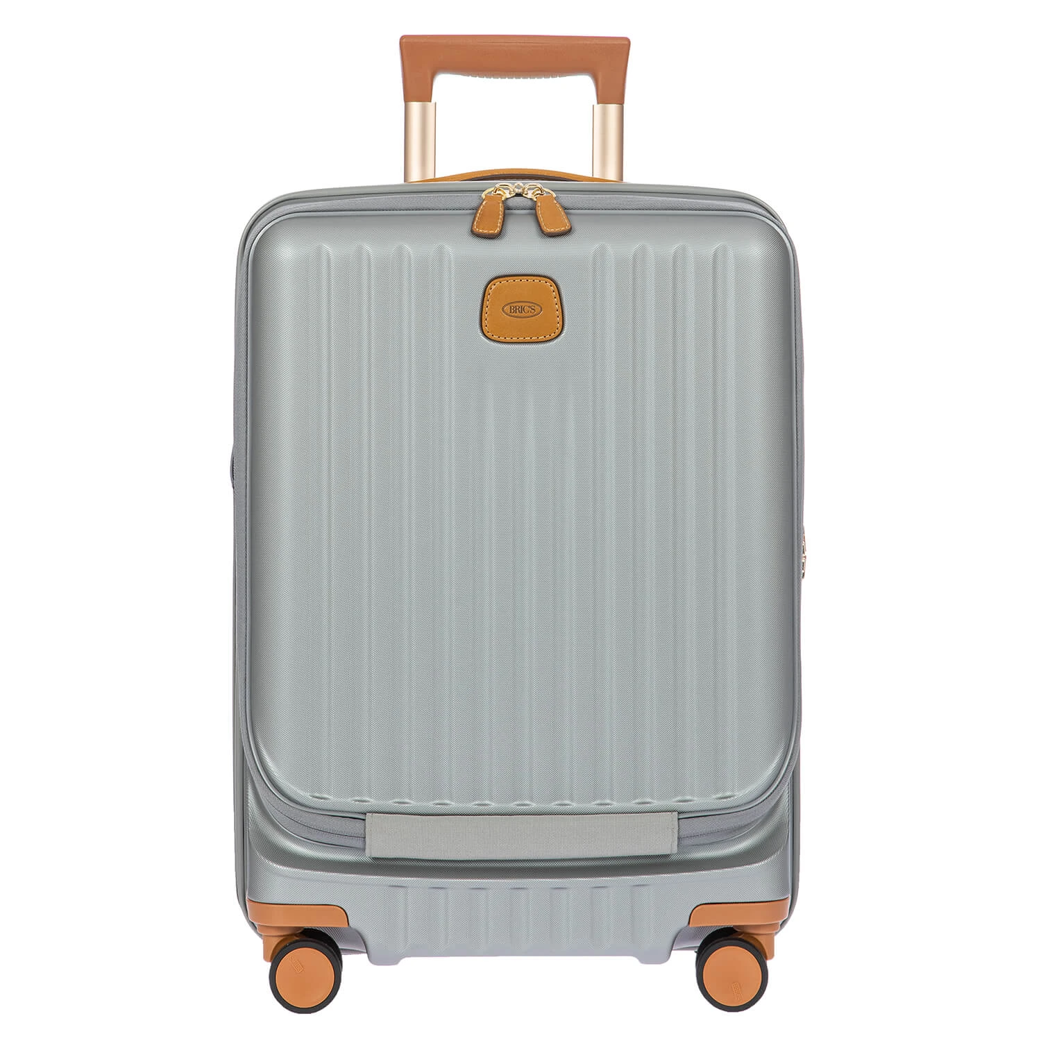 Brics Capri 2.0 21" Spinner with Front Pocket – Light Grey Polycarbonate Carry-On Luggage 3 Brics Capri 2.0 21" Spinner with Front Pocket – Light Grey Polycarbonate Carry-On Luggage