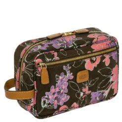 Brics Life 65th Floral Anniversary Collection Travel Shave Case – Olive Floral Sueded PVC 11 Brics Life 65th Floral Anniversary Collection Travel Shave Case – Olive Floral Sueded PVC -Luggage Pros Store Brics LIFE 65th Floral Anniversary Collection Travel Case 3