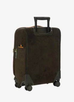 Bric's Life 21" Spinner Carry-On - Italian Suede-Look Spinner Luggage -Luggage Pros Store Brics Life 21 Spinner Compound 3