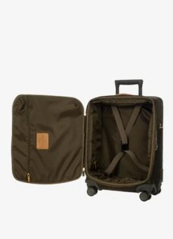 Bric's Life 21" Spinner Carry-On - Italian Suede-Look Spinner Luggage -Luggage Pros Store Brics Life 21 Spinner Compound 5