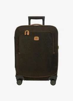 Bric's Life 21" Spinner Carry-On - Italian Suede-Look Spinner Luggage -Luggage Pros Store Brics Life 21 Spinner Compound 8