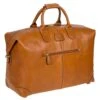 Brics Life Pelle 18" Cargo Duffle - Tuscan Full-Grain Leather Handcrafted Travel Bag -Luggage Pros Store Brics Life Pelle 18 Cargo Duffle