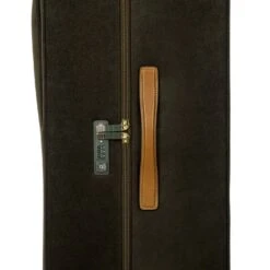 Brics Life 30" Split Frame Spinner – Olive Suede-Effect with Tuscan Leather Trim -Luggage Pros Store Brics Life Spinner 30 Split Frame 9