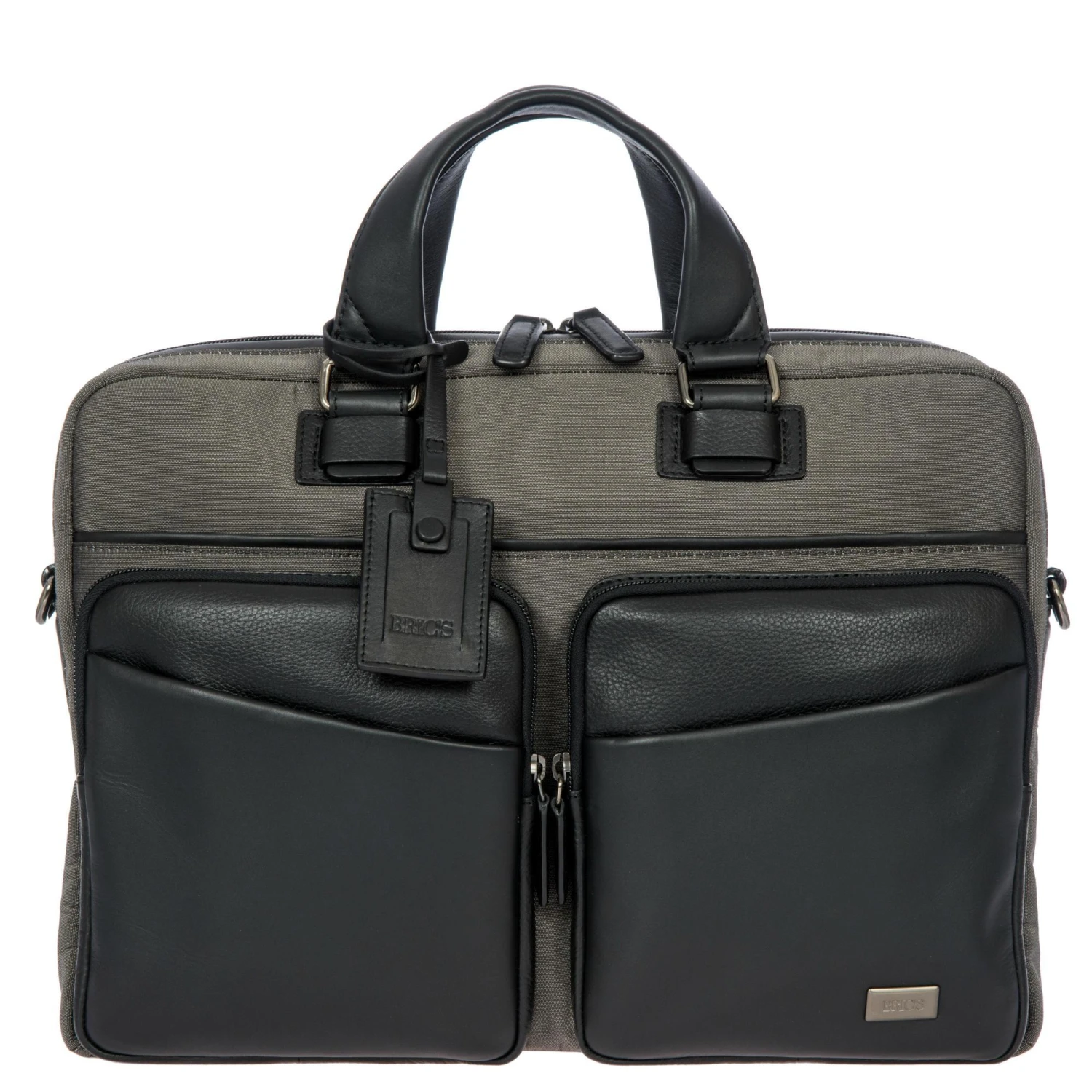 Brics Monza Technical Nylon and Leather Business Briefcase - Laptop & Tablet Laptop Bag 10 Brics Monza Technical Nylon and Leather Business Briefcase - Laptop & Tablet Laptop Bag - Image 8