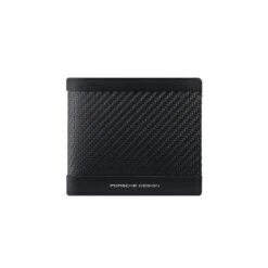 Porsche Design Carbon Wallet 10 CC - Black Carbon Fiber & Nappa Leather Slim Bi-fold -Luggage Pros Store Brics Porsche Design Carbon Wallet 10 CC 3