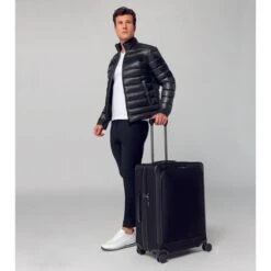 Brics Porsche Design Roadster Nylon 27-Inch Expandable Check-In Spinner – Black Luxury Large Luggage -Luggage Pros Store Brics Porsche Design Roadster Nylon 27 Expandable Check In Spinner 4