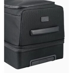 Brics Porsche Design Roadster Nylon 30" Rolling Duffel – Matte Black Large Two-Wheel Travel Bag -Luggage Pros Store Brics Porsche Design Roadster Nylon 30 Rolling Duffel 8