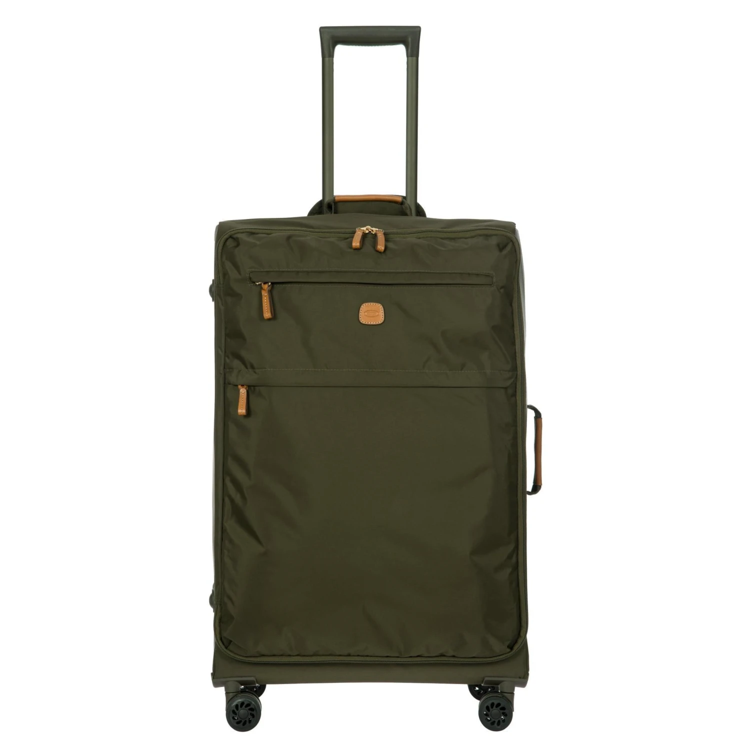 Bric's X-Travel 30" Large Spinner - Lightweight Polyamide Checked Luggage with Leather Trim 18 Bric's X-Travel 30" Large Spinner - Lightweight Polyamide Checked Luggage with Leather Trim - Image 16