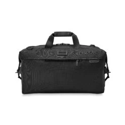 Briggs & Riley Baseline Weekender Duffle – Black Ballistic Nylon Premium Travel Bag -Luggage Pros Store Briggs Riley Baseline Weekender Duffle 5