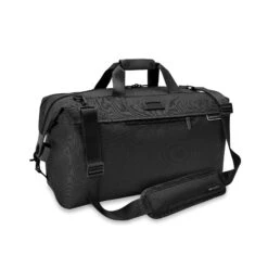 Briggs & Riley Baseline Weekender Duffle – Black Ballistic Nylon Premium Travel Bag -Luggage Pros Store Briggs Riley Baseline Weekender Duffle 8
