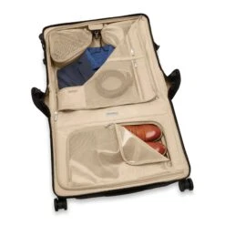 Briggs & Riley Baseline Wide Carry-On Garment Spinner 9 Briggs & Riley Baseline Wide Carry-On Garment Spinner -Luggage Pros Store Briggs Riley Baseline Wide Carry On Garment Spinner 4