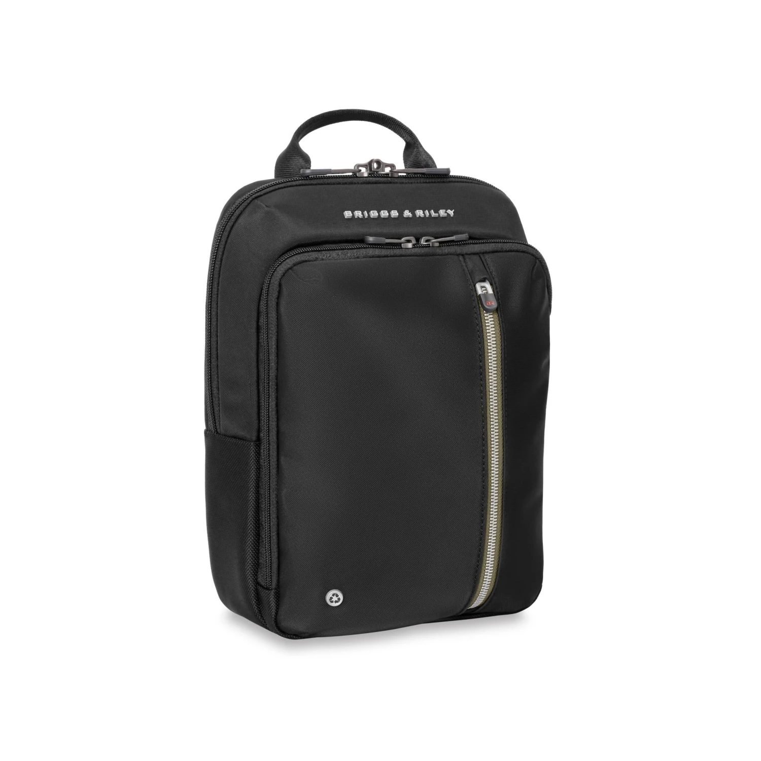 Briggs & Riley HTA Recycled Black Crossbody - Sustainable Ballistic Nylon Tablet Travel Bag 3 Briggs & Riley HTA Recycled Black Crossbody - Sustainable Ballistic Nylon Tablet Travel Bag - Image 2