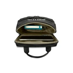 Briggs & Riley HTA Recycled Black Crossbody - Sustainable Ballistic Nylon Tablet Travel Bag 15 Briggs & Riley HTA Recycled Black Crossbody - Sustainable Ballistic Nylon Tablet Travel Bag -Luggage Pros Store Briggs Riley Recycled Day Bags Crossbody 5