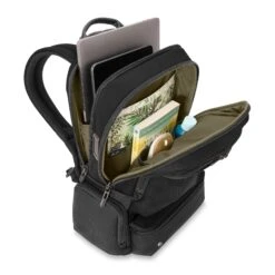 Briggs & Riley HTA Large Cargo Backpack - Black Recycled Nylon 17-inch Laptop Bag 30 Briggs & Riley HTA Large Cargo Backpack - Black Recycled Nylon 17-inch Laptop Bag -Luggage Pros Store Briggs Riley Recycled Day Bags Large Backpack 13