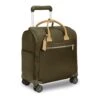Briggs & Riley Rhapsody 2.0 Micro-Weave Nylon with Leather Accents – Under-Seat Wheeled Spinner Cabin Bag