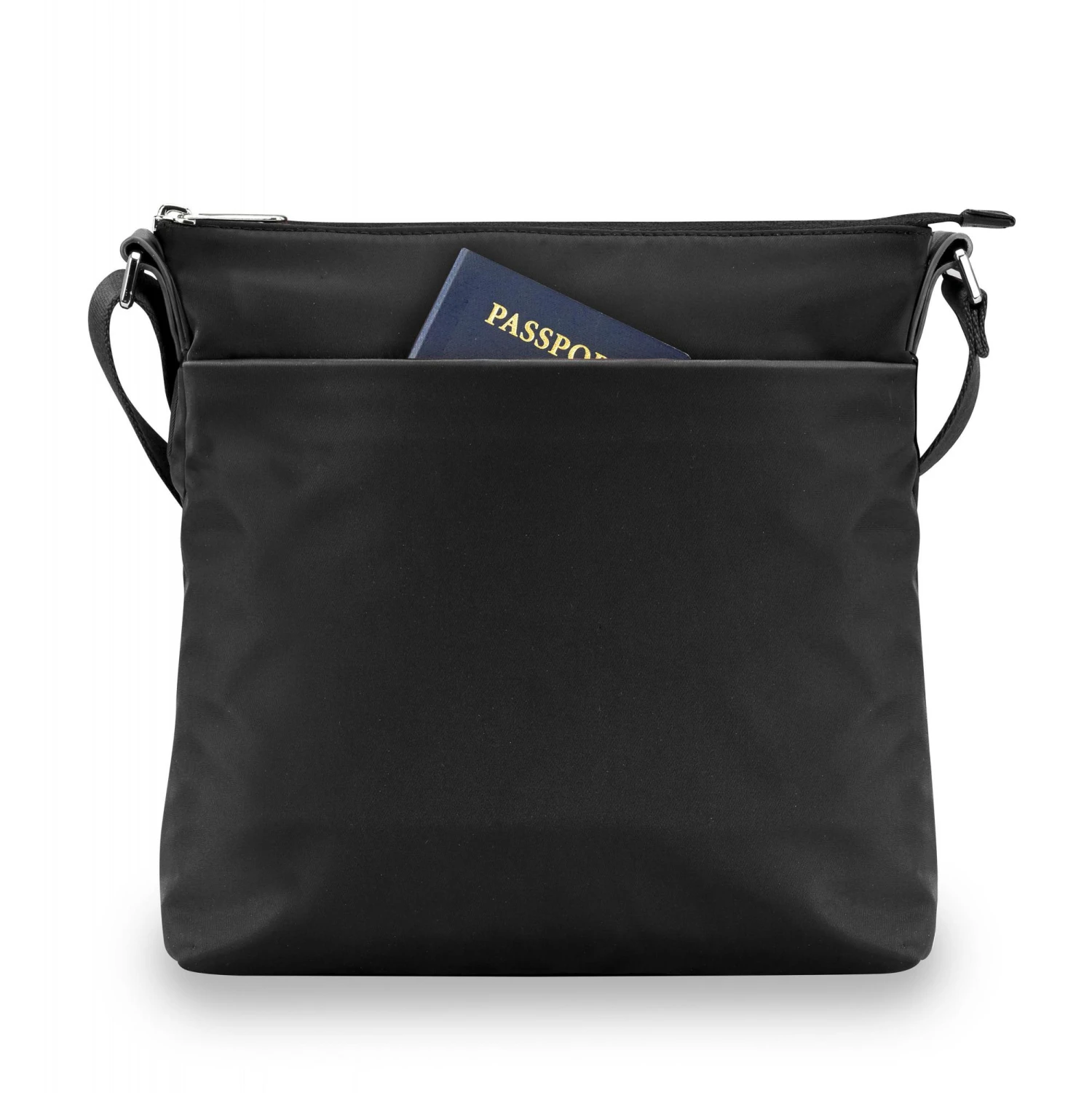 Briggs & Riley Rhapsody Crossbody – Lightweight Micro-Weave Nylon & Napa Leather Travel Bag 7 Briggs & Riley Rhapsody Crossbody – Lightweight Micro-Weave Nylon & Napa Leather Travel Bag - Image 5