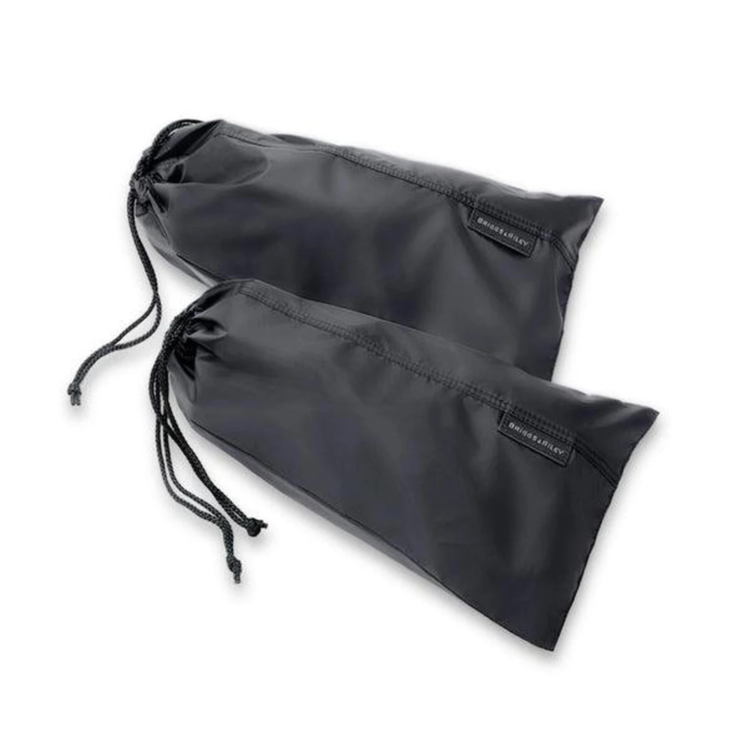 Briggs & Riley Travel Basics Black Fabric Shoe Covers (2 Pack) – Protective Packing Accessory 3 Briggs & Riley Travel Basics Black Fabric Shoe Covers (2 Pack) – Protective Packing Accessory