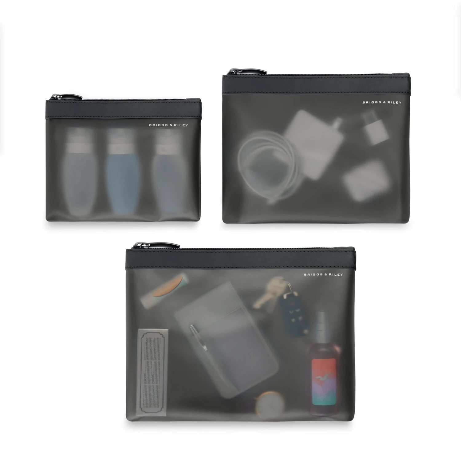 Briggs & Riley Translucent Pouch Set 6 Briggs & Riley Translucent Pouch Set - Image 4