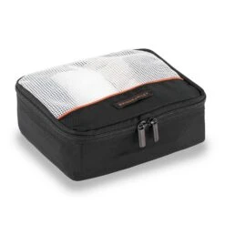 Briggs & Riley Travel Basics 3-Piece Packing Cube Set - Black Organizational Travel Inserts 16 Briggs & Riley Travel Basics 3-Piece Packing Cube Set - Black Organizational Travel Inserts -Luggage Pros Store Briggs Riley Travel Basics Set Of 3 Small Packing Cubes 4