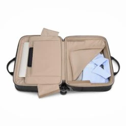 Briggs & Riley Black Ballistic Nylon @Work 2.0 Large 4-Wheel Spinner Laptop Brief -Luggage Pros Store Briggs Riley Work 2 0 Large Spinner Brief 15