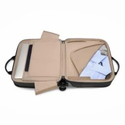 Briggs & Riley @Work 2.0 Black Ballistic Nylon Medium Spinner Brief – 4-Wheel Professional Laptop Bag -Luggage Pros Store Briggs Riley Work 2 0 Medium Spinner Brief 9