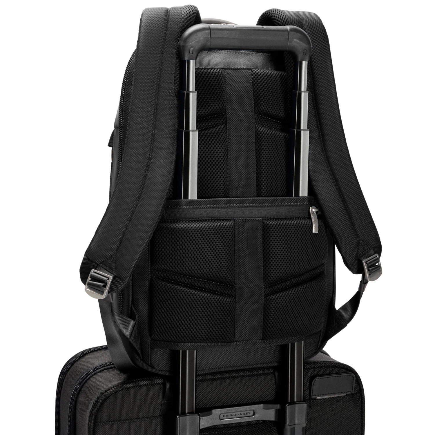 Briggs & Riley @Work 2.0 Slim Black Ballistic Nylon 14-inch Laptop Backpack 17 Briggs & Riley @Work 2.0 Slim Black Ballistic Nylon 14-inch Laptop Backpack - Image 15