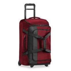 Briggs & Riley ZDX 27" Medium Upright Wheeled Duffle – 800D Ballistic Nylon Checked Luggage -Luggage Pros Store Briggs Riley ZDX 27 Medium Upright Duffle 3