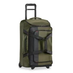 Briggs & Riley ZDX 27" Medium Upright Wheeled Duffle – 800D Ballistic Nylon Checked Luggage -Luggage Pros Store Briggs Riley ZDX 27 Medium Upright Duffle 4