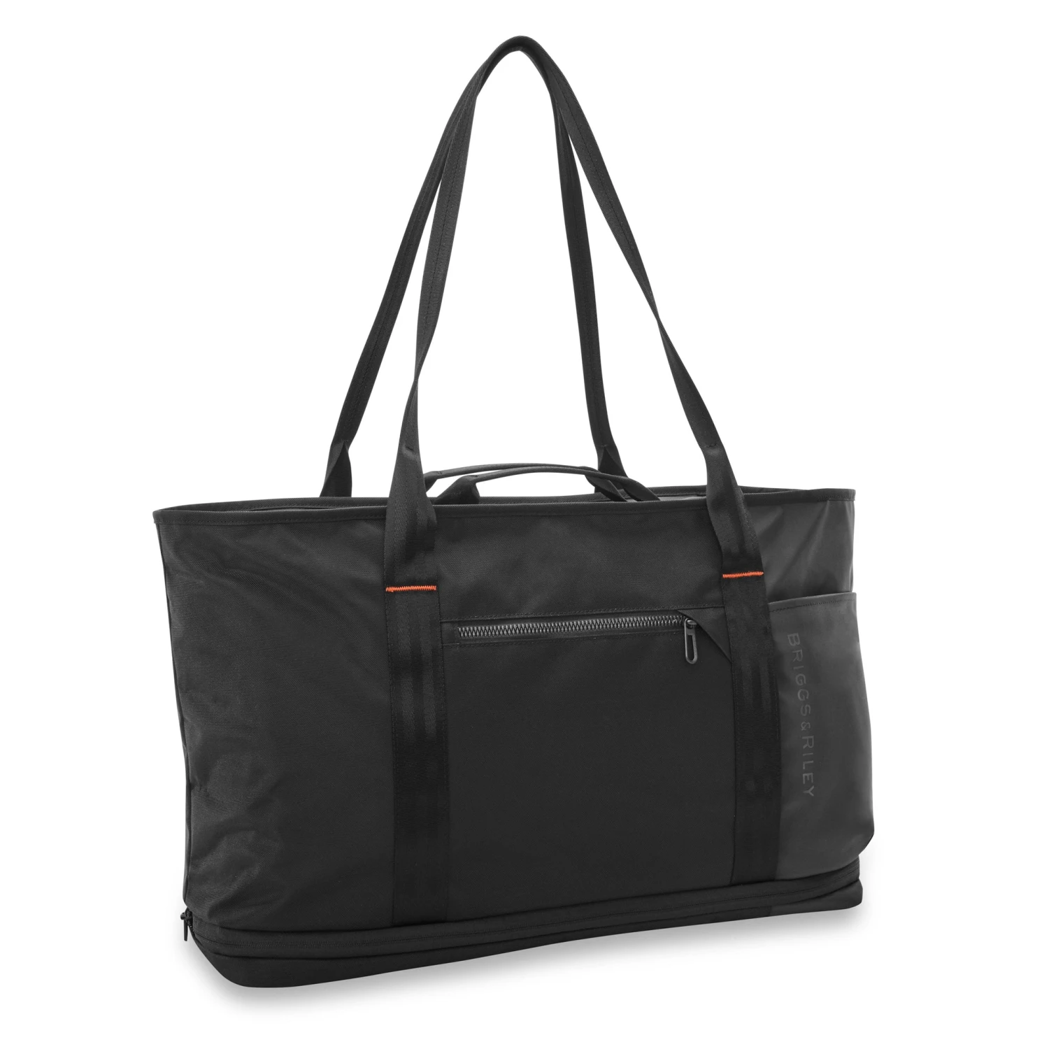 Briggs & Riley ZDX Black Extra Large Expandable Tote – 800D Nylon Travel Carry-On with Laptop Pocket 4 Briggs & Riley ZDX Black Extra Large Expandable Tote – 800D Nylon Travel Carry-On with Laptop Pocket - Image 2