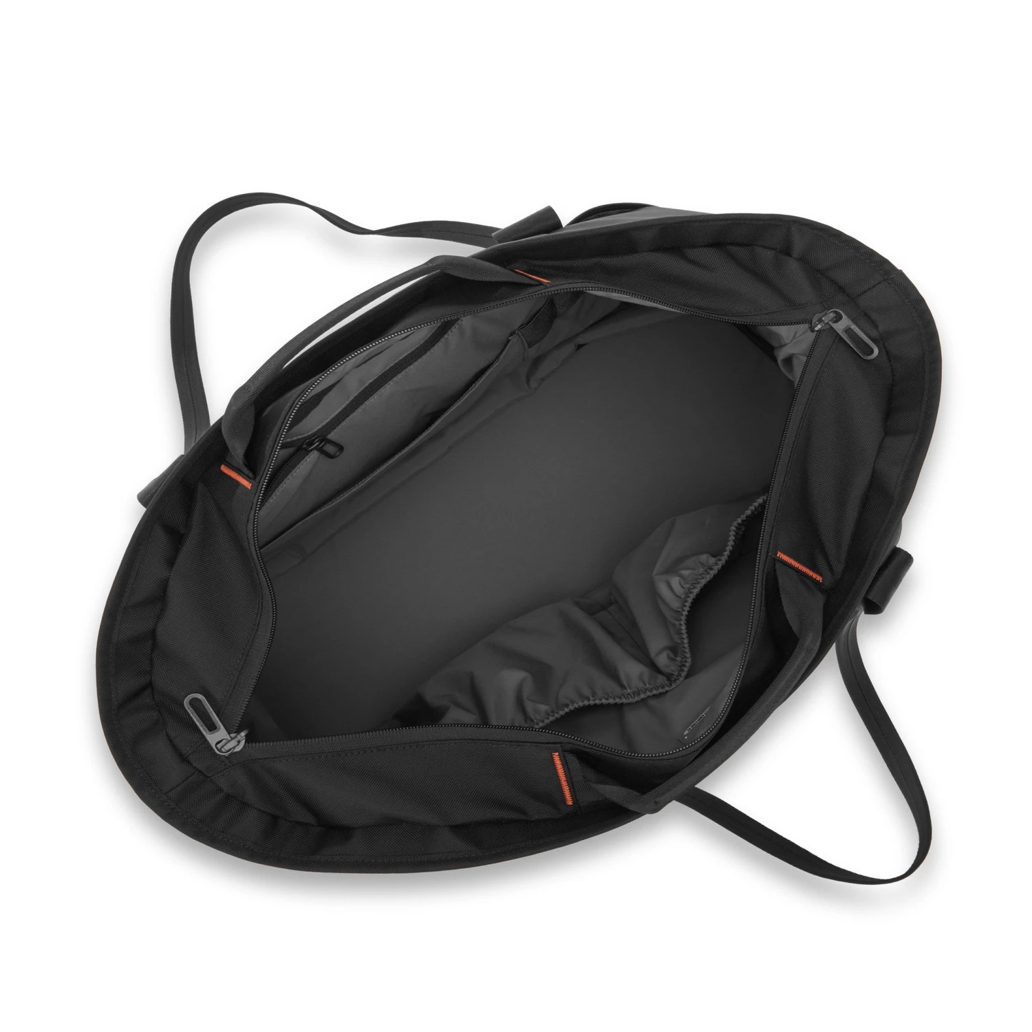 Briggs & Riley ZDX Black Extra Large Expandable Tote – 800D Nylon Travel Carry-On with Laptop Pocket 6 Briggs & Riley ZDX Black Extra Large Expandable Tote – 800D Nylon Travel Carry-On with Laptop Pocket - Image 4