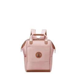 Delsey Chatelet Air 2.0 Backpack Tote – Champagne with Cognac Trim – 14" Laptop Bag -Luggage Pros Store Delsey Chatelet Air 2 0 Backpack Tote 11