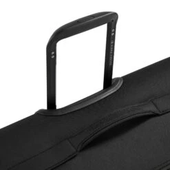 Delsey Teal and Lime Green Benetton Color Block – 27" Expandable Softside Spinner Checked Luggage -Luggage Pros Store Delsey Color Block 27 Expandable Spinner Upright 18