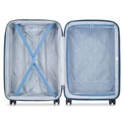 Delsey Comete 3.0 24-Inch Expandable Spinner - Steel Blue Hardside Checked Luggage 30 Delsey Comete 3.0 24-Inch Expandable Spinner - Steel Blue Hardside Checked Luggage -Luggage Pros Store Delsey Comete 3 0 24 Expandable Spinner Upright 11