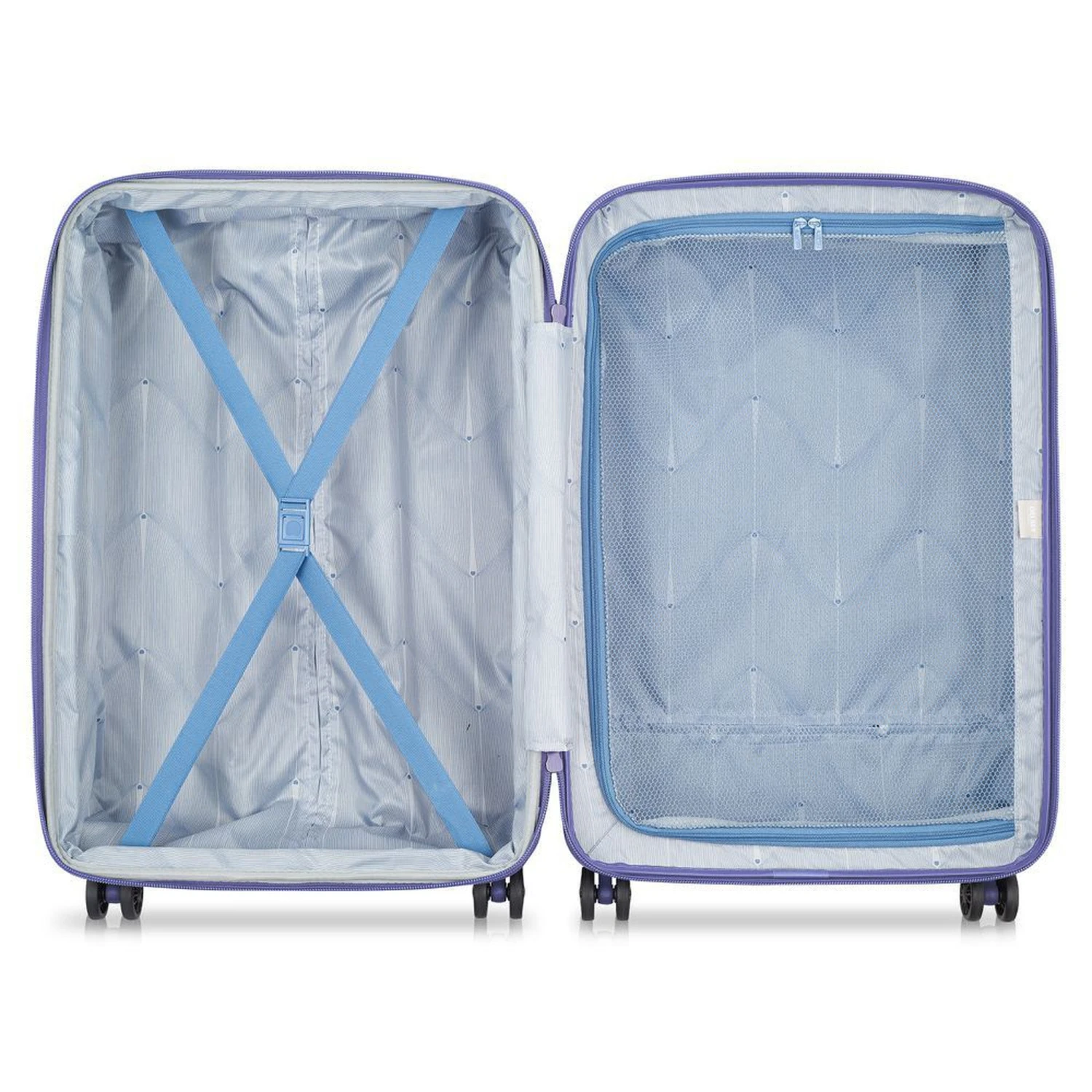 Delsey Comete 3.0 24-Inch Expandable Spinner - Steel Blue Hardside Checked Luggage 14 Delsey Comete 3.0 24-Inch Expandable Spinner - Steel Blue Hardside Checked Luggage - Image 12