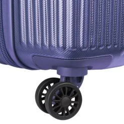 Delsey Comete 3.0 24-Inch Expandable Spinner - Steel Blue Hardside Checked Luggage 34 Delsey Comete 3.0 24-Inch Expandable Spinner - Steel Blue Hardside Checked Luggage -Luggage Pros Store Delsey Comete 3 0 24 Expandable Spinner Upright 15