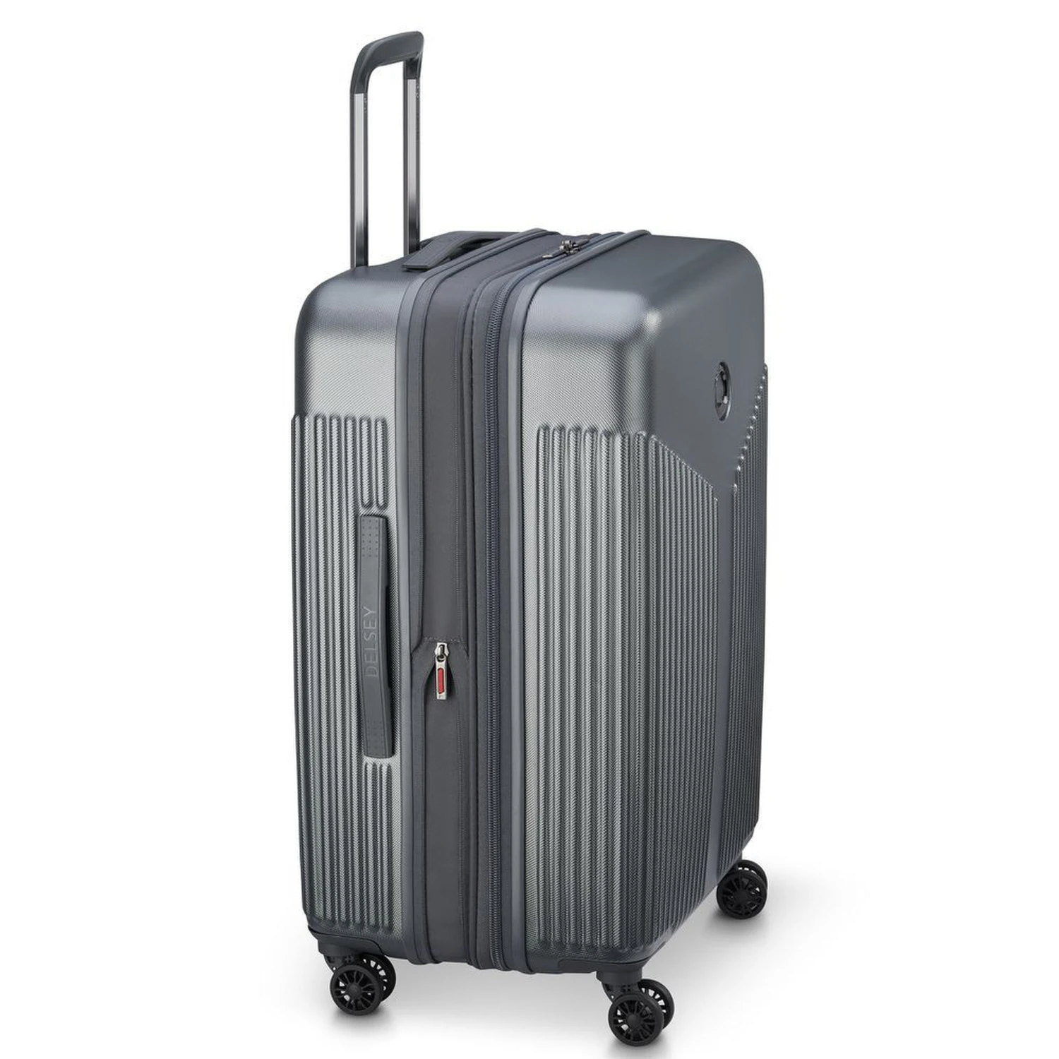 Delsey Comete 3.0 24-Inch Expandable Spinner - Steel Blue Hardside Checked Luggage 6 Delsey Comete 3.0 24-Inch Expandable Spinner - Steel Blue Hardside Checked Luggage - Image 4