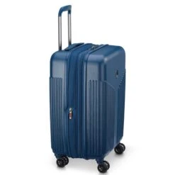Delsey Comete 3.0 Aqua Teal 21-Inch Expandable Spinner - Hardside Carry-On Luggage -Luggage Pros Store Delsey Comete 3 0 Carry On Expandable Spinner Upright 8