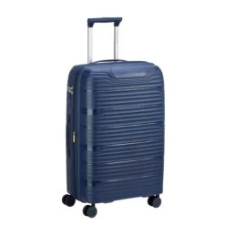 Delsey Dune 25-Inch Navy Blue Expandable Spinner Upright – Lightweight Hard-Shell Checked Luggage -Luggage Pros Store Delsey Dune 25 Expandable Spinner Upright 5 77120164