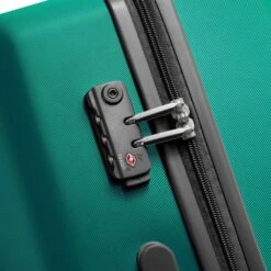 Delsey Fabrica 26" Hardside Checked Spinner – Scratch-Resistant Twill Finish Luggage -Luggage Pros Store Delsey Fabrica 23 Spinner Upright 16