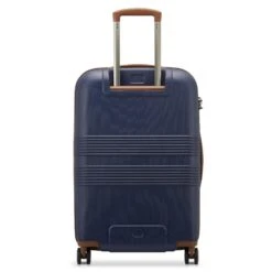 Delsey Flanerie SE 24" Checked Spinner Luggage - Hardside Polycarbonate with Cognac Trim -Luggage Pros Store Delsey Flanerie SE 24 Spinner 17 589d05eb