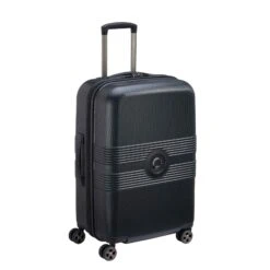 Delsey Flanerie SE 24" Checked Spinner Luggage - Hardside Polycarbonate with Cognac Trim -Luggage Pros Store Delsey Flanerie SE 24 Spinner 6 7f5ab239