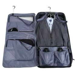 Delsey Helium 45" Deluxe Garment Bag 7 Delsey Helium 45" Deluxe Garment Bag -Luggage Pros Store Delsey Helium 45 Deluxe Garment Bag 3