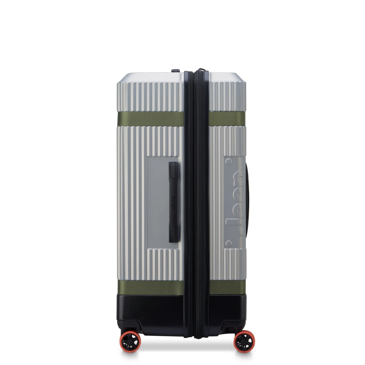 Delsey Jeep JH001A Forest Green 29" Hardside Spinner Trunk – Rugged Off-Road Adventure Luggage 13 Delsey Jeep JH001A Forest Green 29" Hardside Spinner Trunk – Rugged Off-Road Adventure Luggage - Image 11