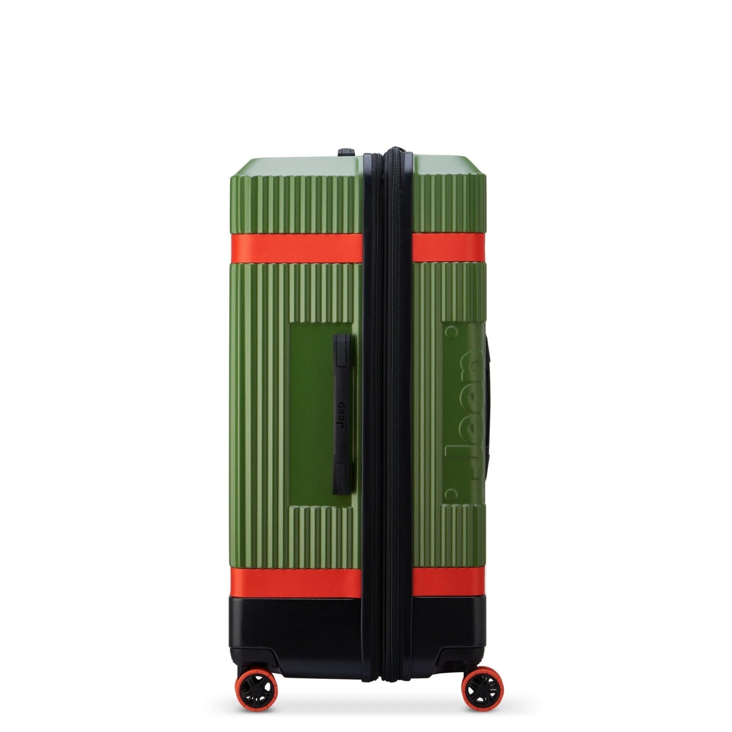 Delsey Jeep JH001A Forest Green 29" Hardside Spinner Trunk – Rugged Off-Road Adventure Luggage 14 Delsey Jeep JH001A Forest Green 29" Hardside Spinner Trunk – Rugged Off-Road Adventure Luggage - Image 12